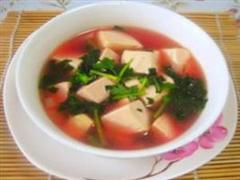 豆腐苋菜羹