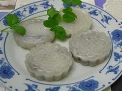 豆沙水晶饼