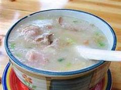 腐竹猪肝粥