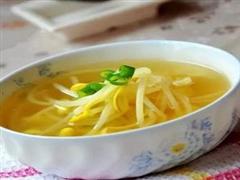 金钩豆芽汤