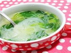 菠菜粉丝汤