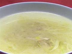 姜葱茭白汤
