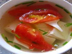 翠衣番茄豆腐汤