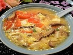 豆腐香菇蛋花汤