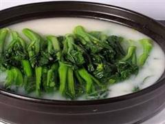 养颜菜心汤