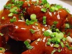 小葱炖猪蹄