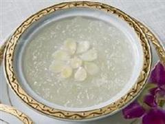 冰花杏仁燕窝羹