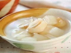 百合荸荠雪梨羹