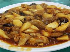 山药炖蹄筋