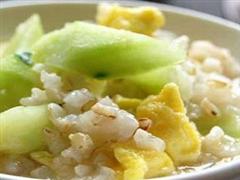 雪梨黄瓜粥