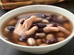 花生赤豆煲凤爪