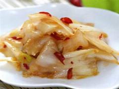 拌酸辣白菜心
