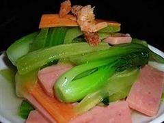 扒鸡油菜心