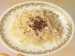 银芽炒鲜奶
