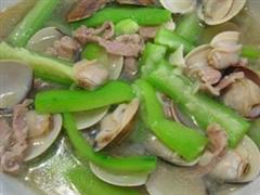 螺肉丝瓜汤