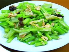 虾米炝芹菜