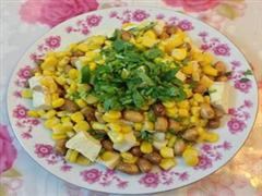 花生玉米豆腐