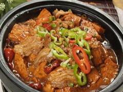 羊肉豆腐蒜煲