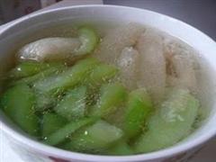竹荪莲子丝瓜汤