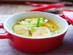 白菜炖豆腐