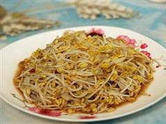 熘豆芽