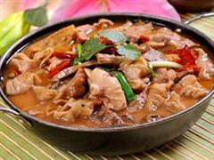 沙锅卤煮豆腐大肠