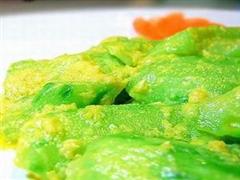 咸蛋黄炒丝瓜