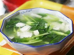 菠菜豆腐汤