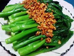 鸡茸油菜心