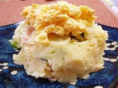 鸡蛋拌土豆泥