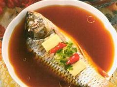 米酒煮鲤鱼