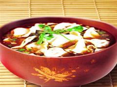 韭菜虾仁馅水饺
