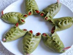 凤尾虾包子