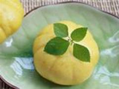 贝壳豆沙包子