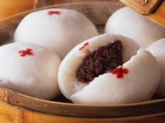 红豆沙包子