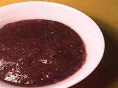 红小豆莲子糊