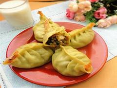 鲜虾猪肉大蒸饺
