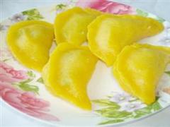 西葫芦玉米面蒸饺