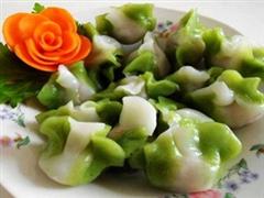 翡翠虾饺