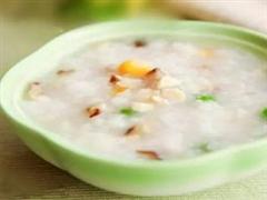 香菇玉米粥