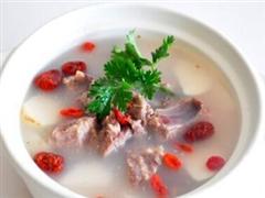 枸杞子山药羊肉汤