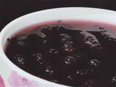 桑葚黑芝麻米糊