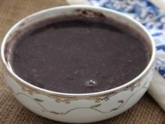 黑豆黑米糊