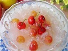 银耳樱桃粥