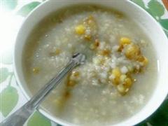 玉米绿豆粥