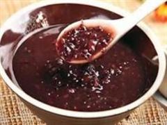 黑豆紫米粥