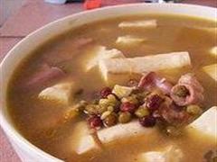 豆腐绿豆汤