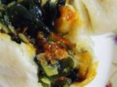 螺旋藻萝卜丝包子