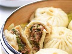 雪菜鲜肉包子