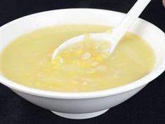 玉米黄豆粥